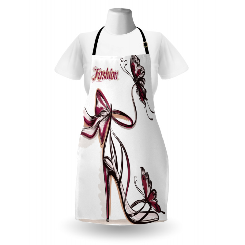 Classy High Heels Fashion Apron