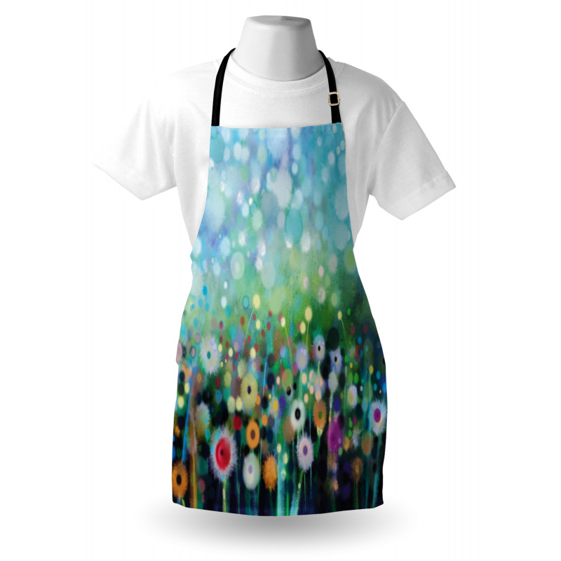 Flying Dandelions Art Apron