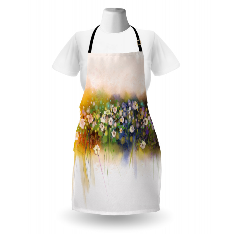 Romance Flowers Bouquet Apron