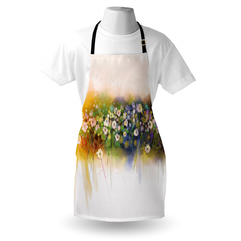 Romance Flowers Bouquet Apron