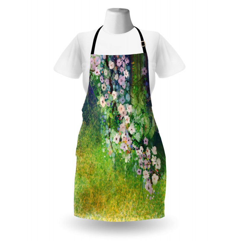 Grass Land Paint Apron