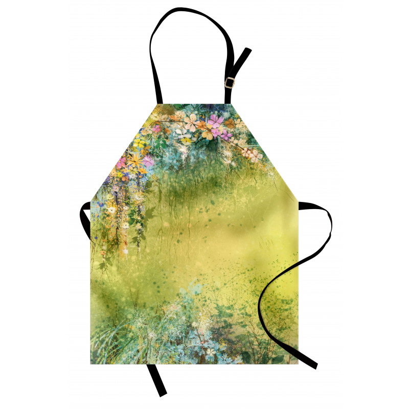 Spring Foliage Vintage Apron