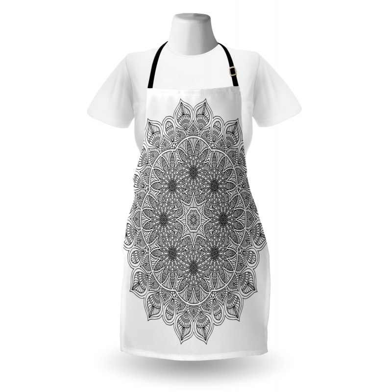 Mandala Floral Apron