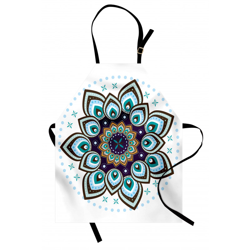 Boho Blooming Flower Apron