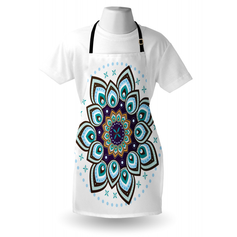 Boho Blooming Flower Apron