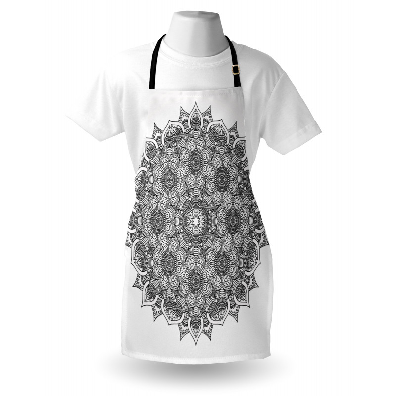 Mandala Ottoman Floral Apron