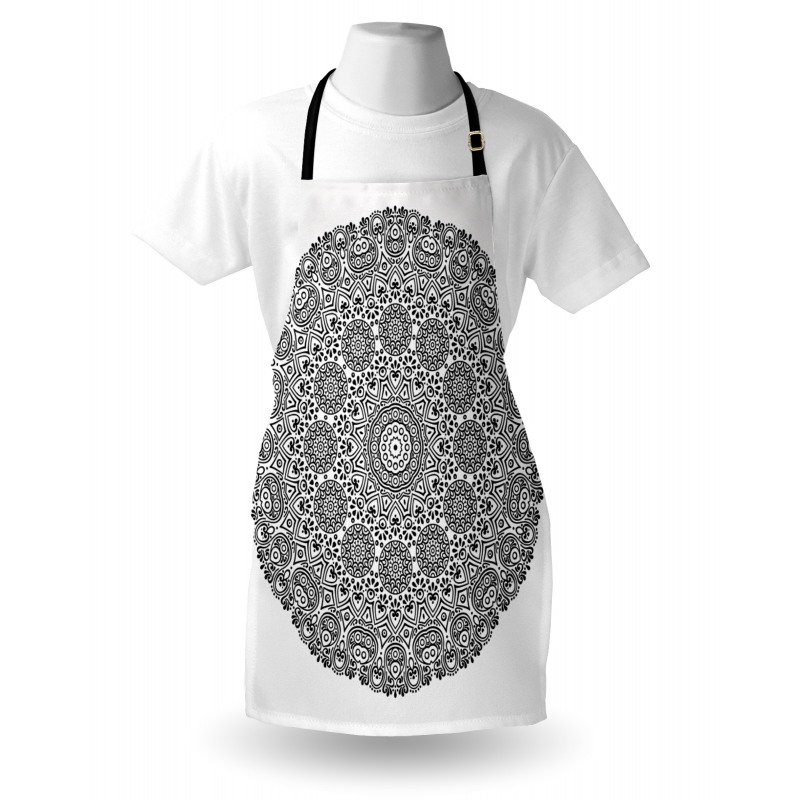 Mandala Lace Art Apron