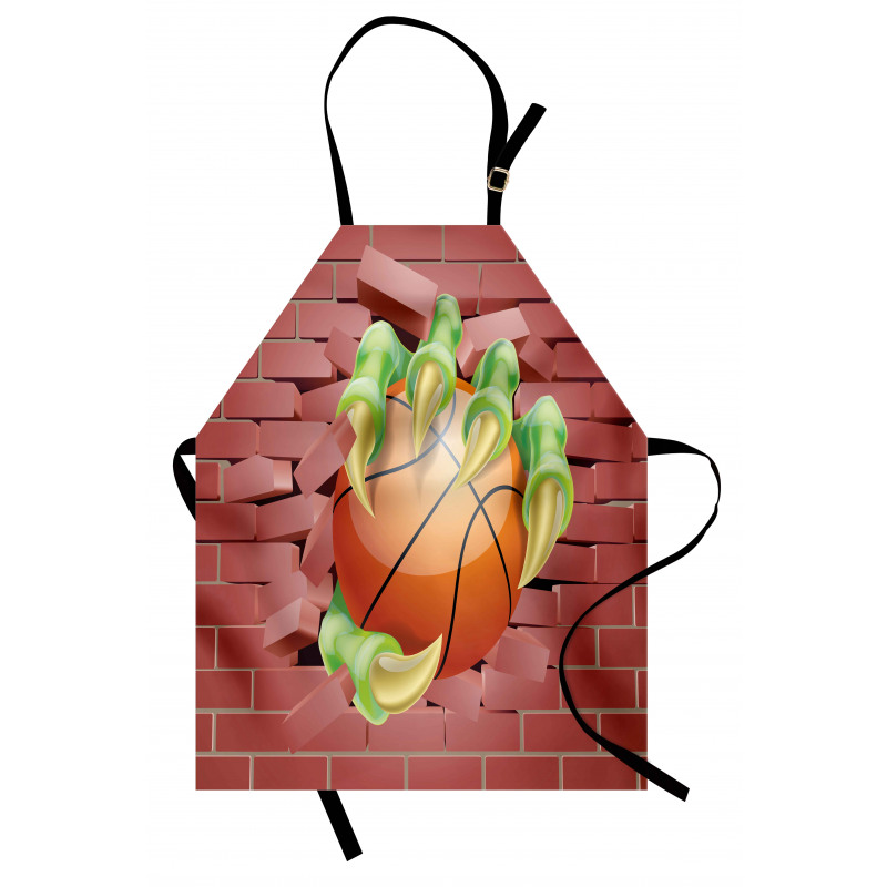 Basketball Cartoon Apron