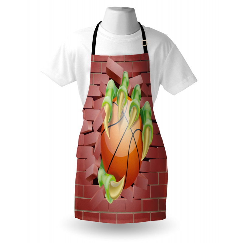 Basketball Cartoon Apron