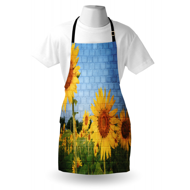 Sunflowers on the Wall Apron