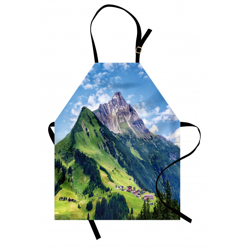 Spring Scene Mountain Apron