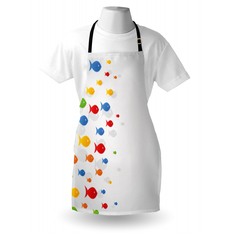 Cartoon Sea Animals Apron