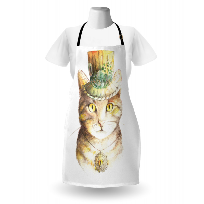 Watercolor Effect Animal Apron