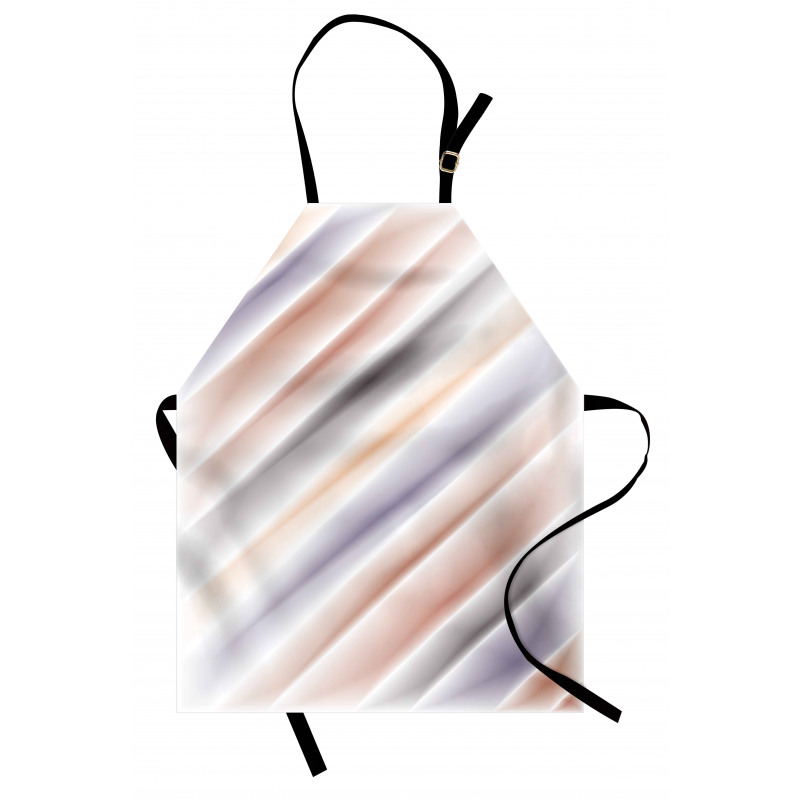 Blurred Stripes Modern Apron