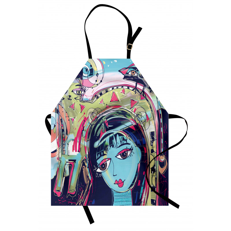 Avatar Woman Cat Apron