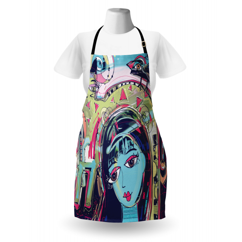 Avatar Woman Cat Apron