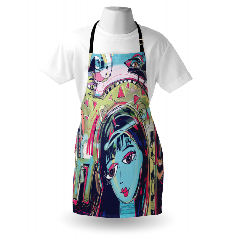 Avatar Woman Cat Apron