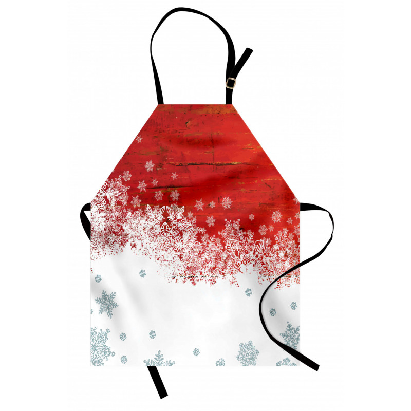 Snowflakes and Bicolour Apron