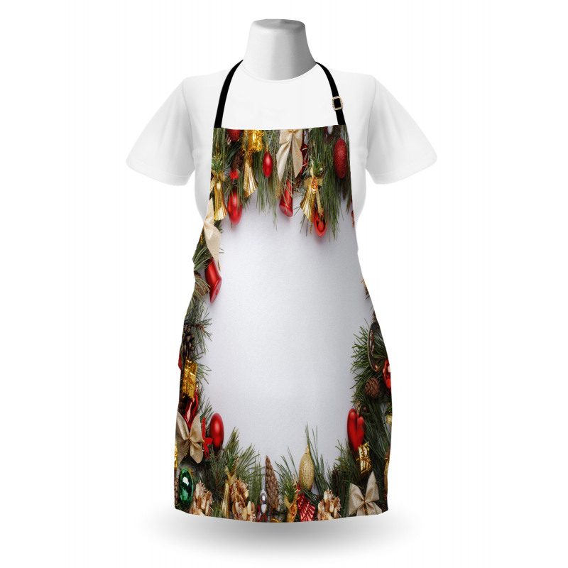 Garland Frame Noel Art Apron