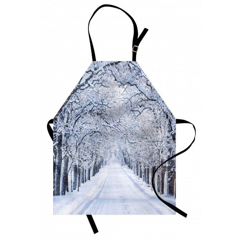 Snowy Woodland Nature Apron