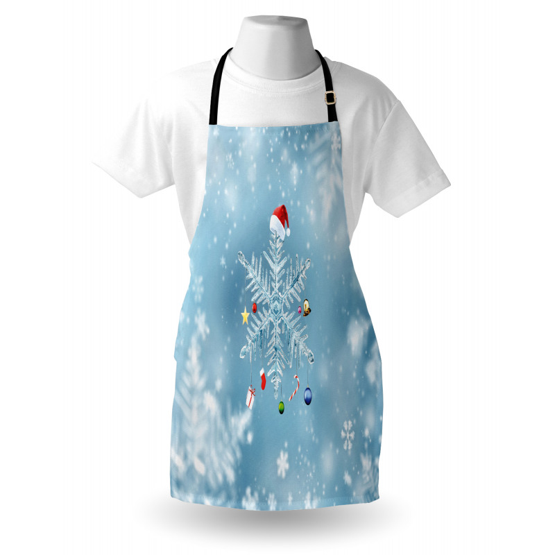 Noel Ornate Snowflake Apron