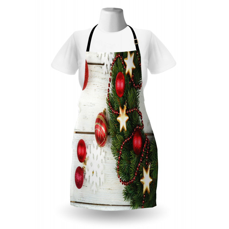 Ornament and Pine Apron