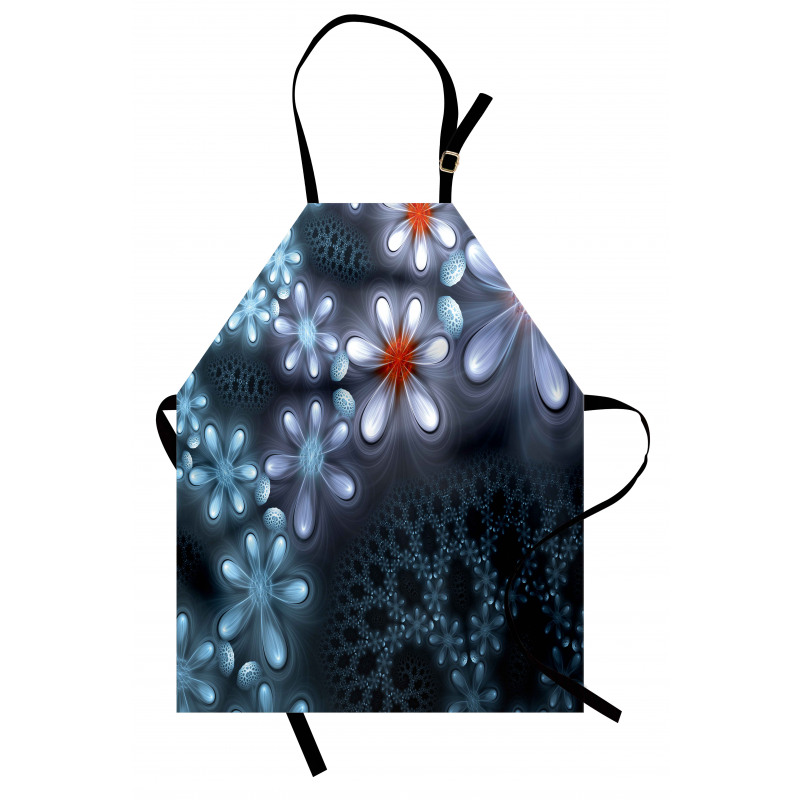 Vibrant Floral Pattern Apron