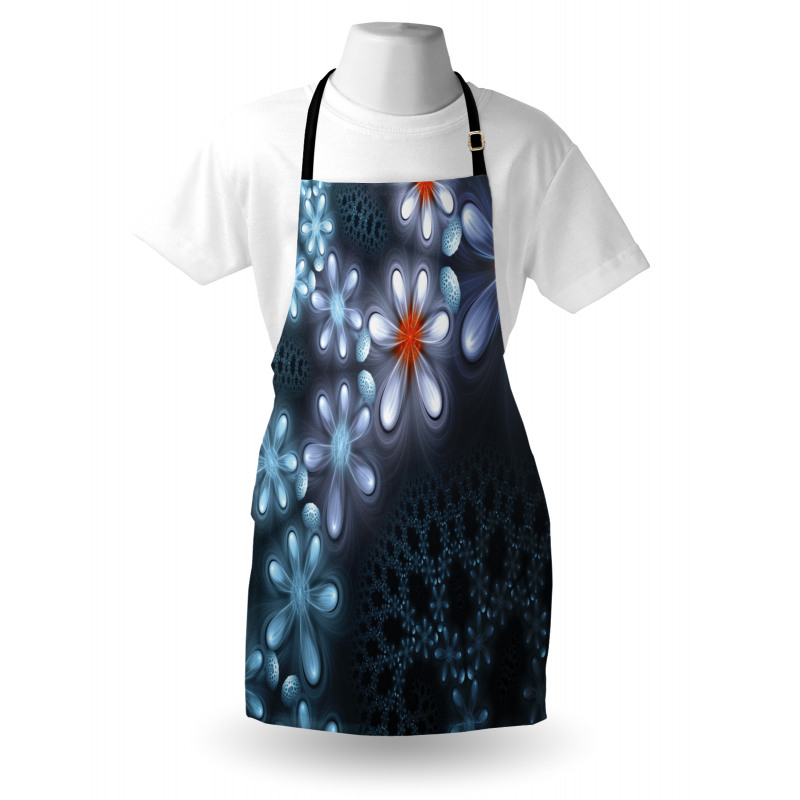 Vibrant Floral Pattern Apron