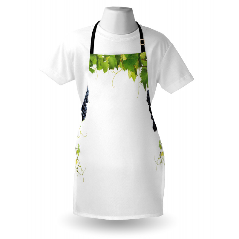 Wine Leaves in Village Apron