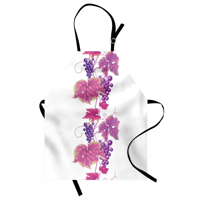 Vibrant Leaf and Plant Apron