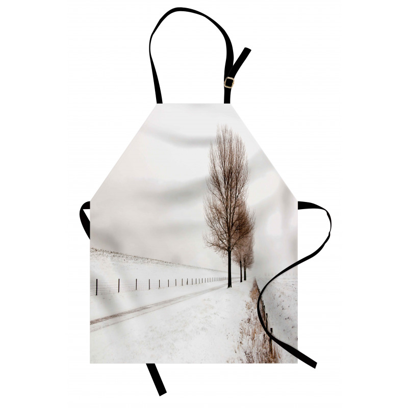 Snow Winter Frozen Apron