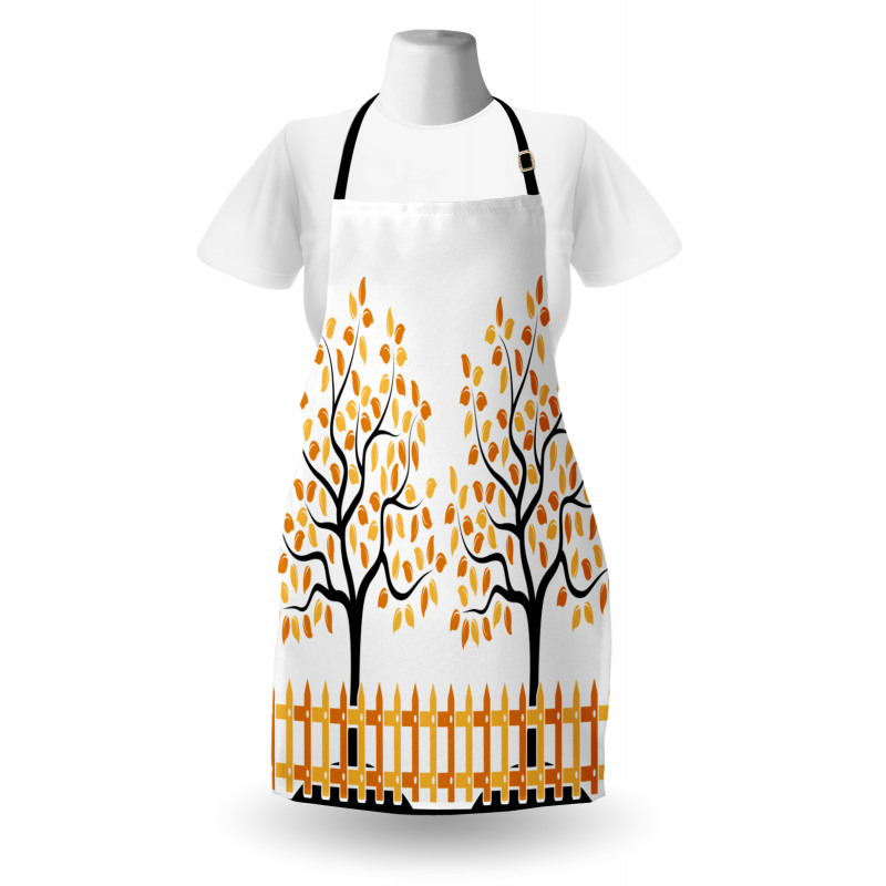 Fall Autumn Trees Apron