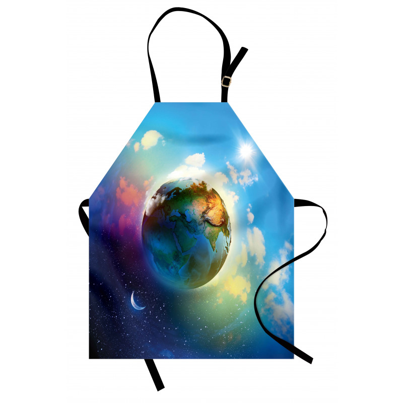 Cosmos Vibrant Scenery Apron