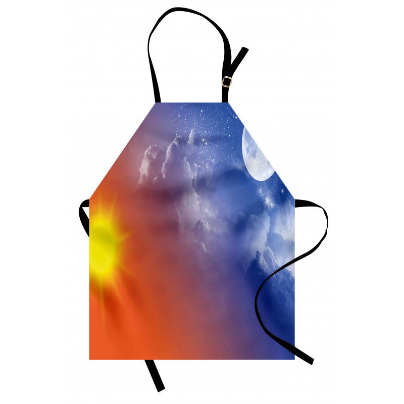 Galaxy Sun Clouds Apron