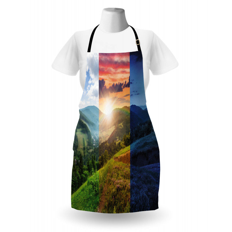 Mountain Forest View Apron