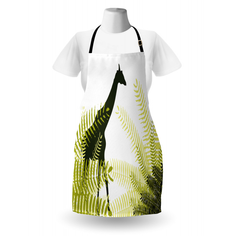 National Park Giraffe Apron