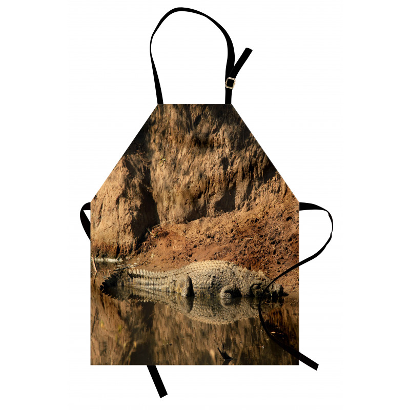 Crocodile Hunt in Wild Apron