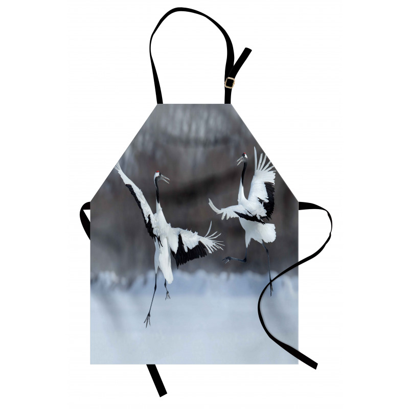 Romantic Bird Wings Apron