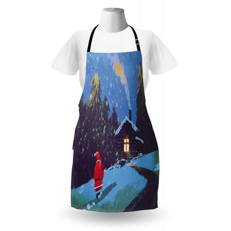 Santa Claus in Mountain Apron