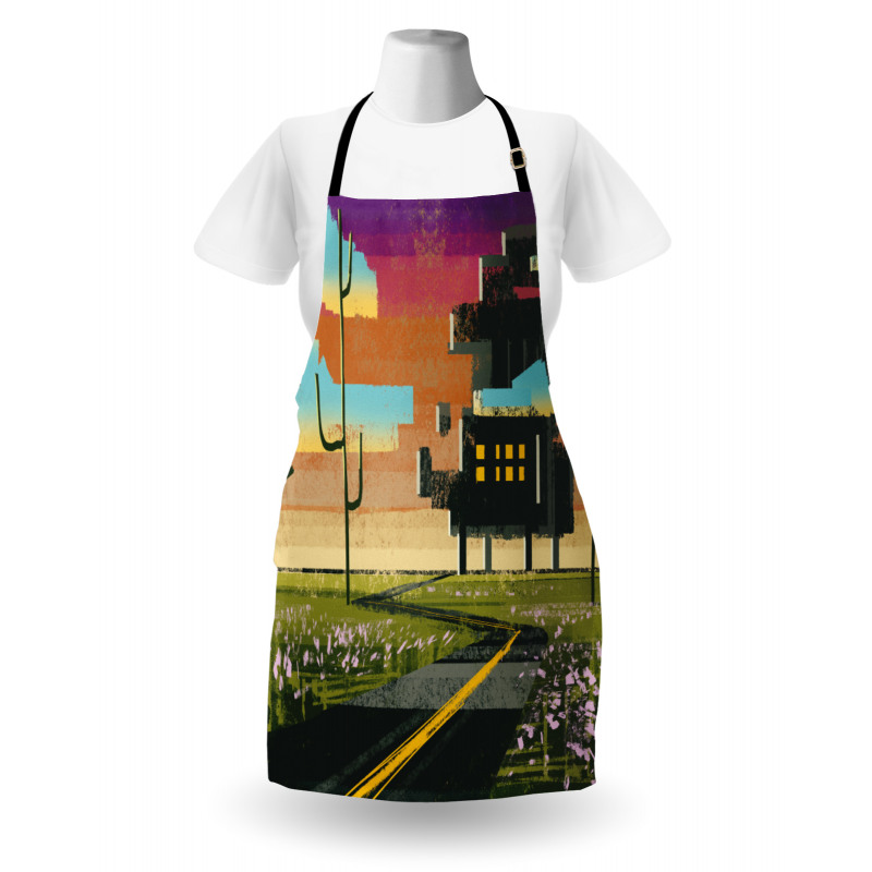 Futuristic Paint Apron