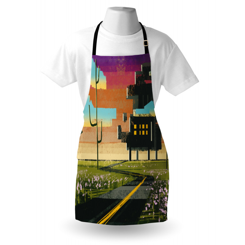 Futuristic Paint Apron