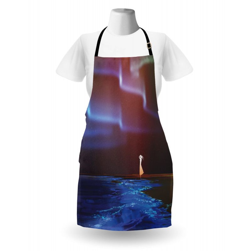 Psychedelic Sky Star Apron