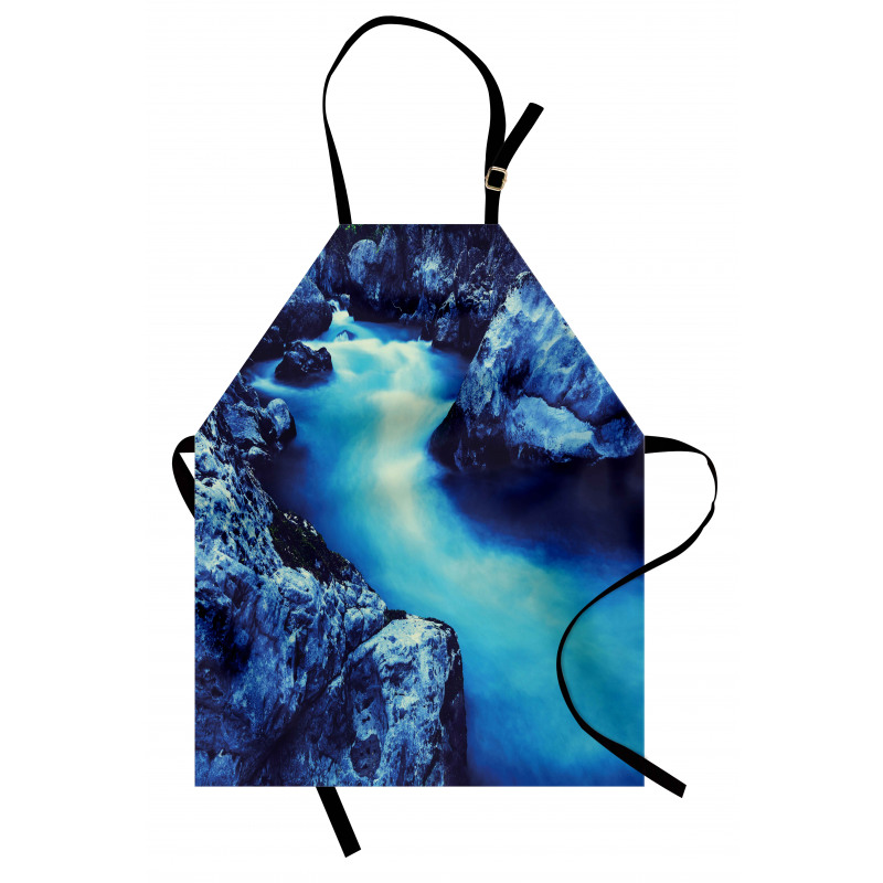 Frozen Lake in Winter Apron