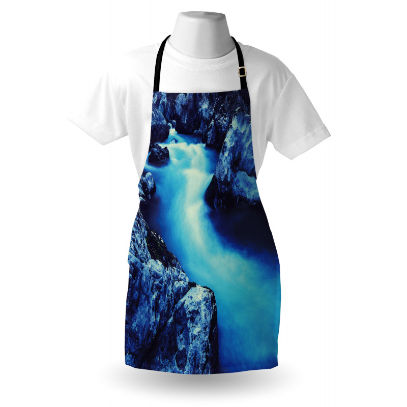 Frozen Lake in Winter Apron