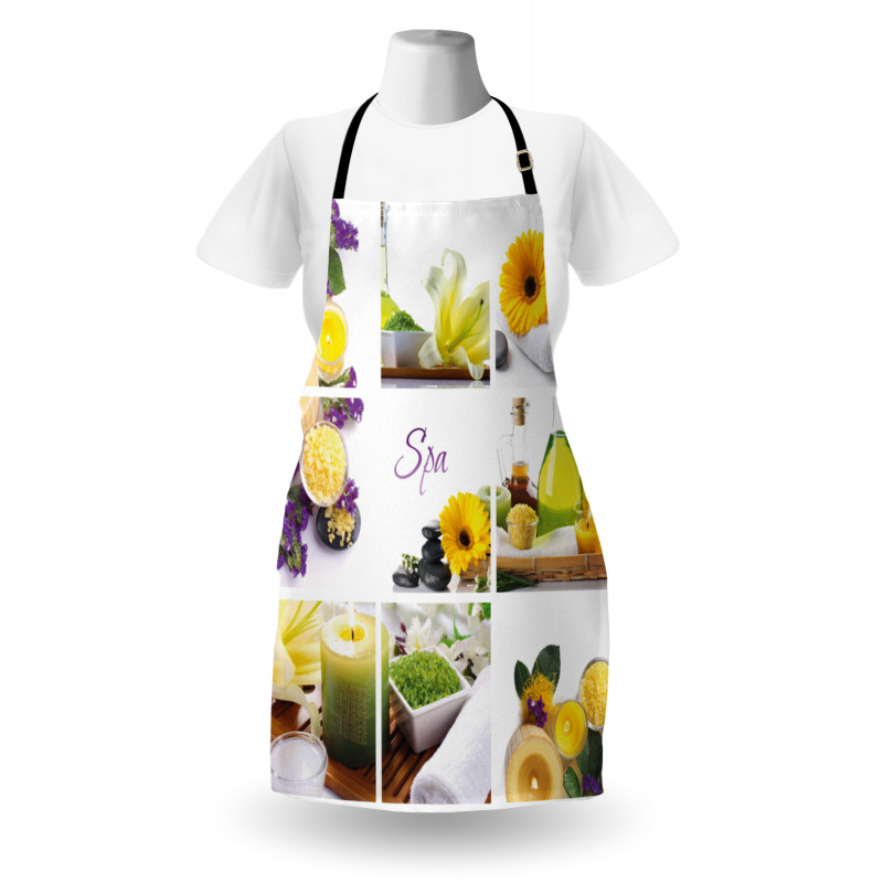 Happy Day with Flowers Apron