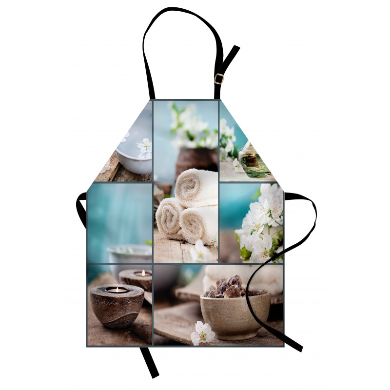 Collage Flowers Apron