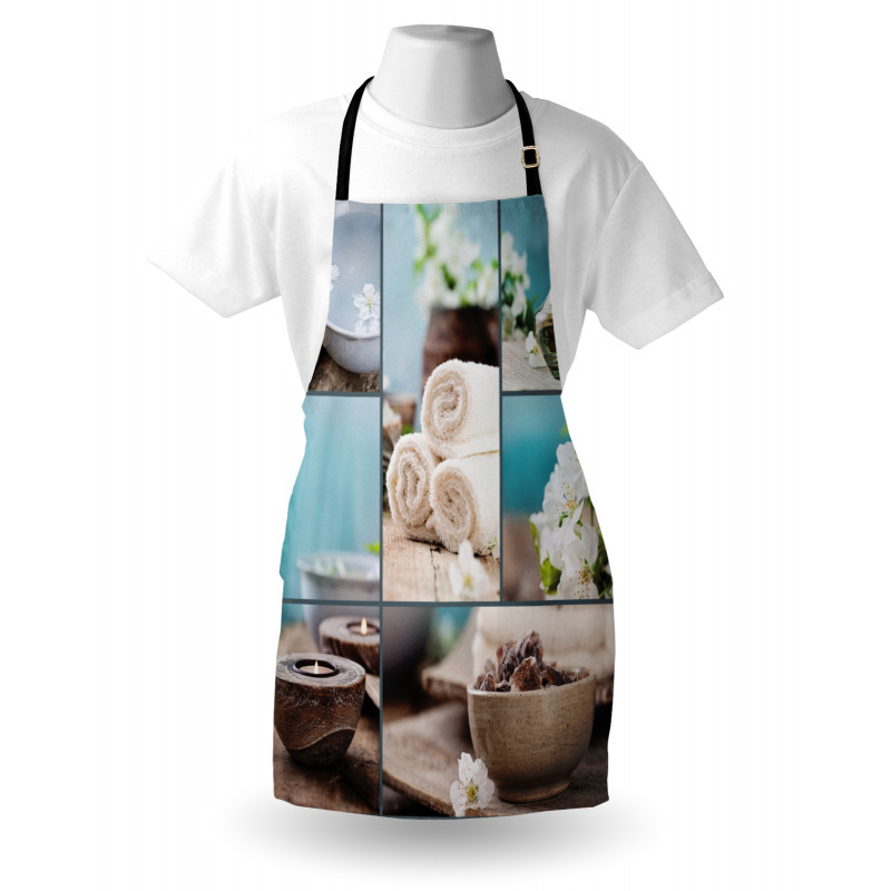 Collage Flowers Apron