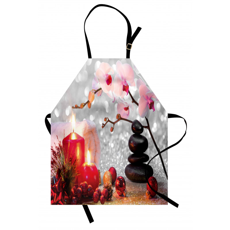 Winter Orchid Stone Apron