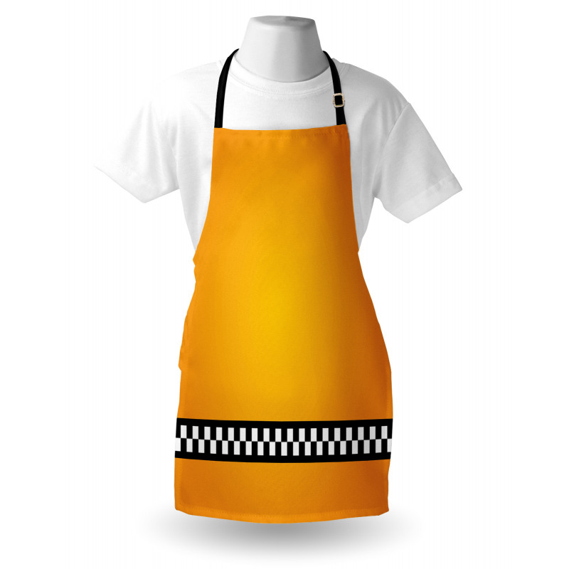 Yellow Cab Artdeco Apron