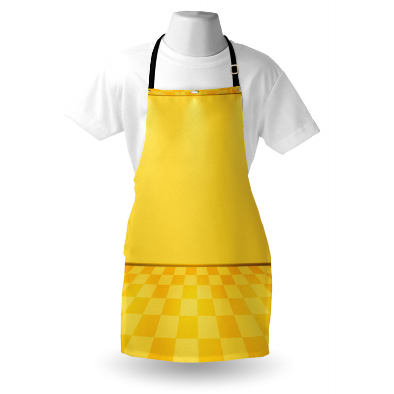 Yellow Lemon Chess Apron